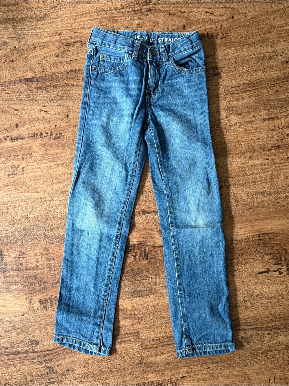 The Children's Place Straight Leg Medium Blue Jeans